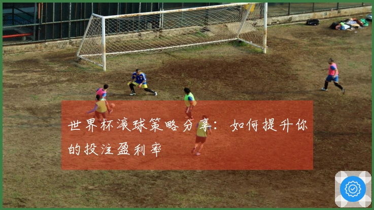 世界杯滚球策略分享：如何提升你的投注盈利率